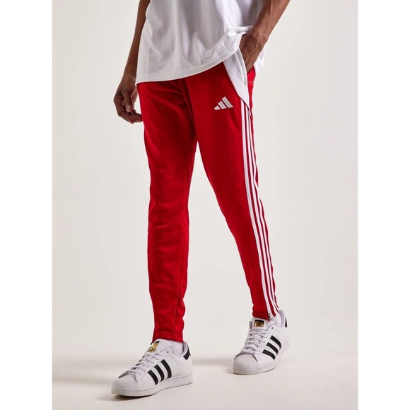 Adidas Tiro 24 Track Pants Red & White Soccer Training IV7264 Men’s Size XL NWT - Picture 1 of 6
